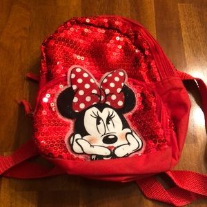 Small Disney Minnie Mouse backpack